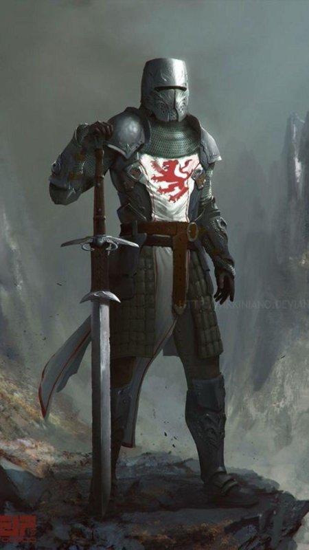 Рыцарь тамплиер концепт арт