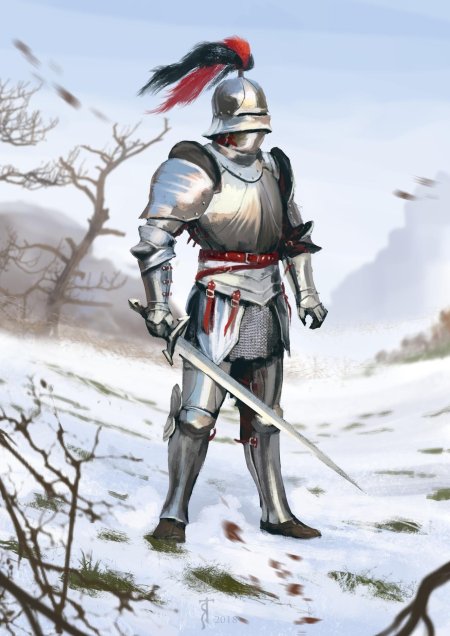 Рыцарь алебардист