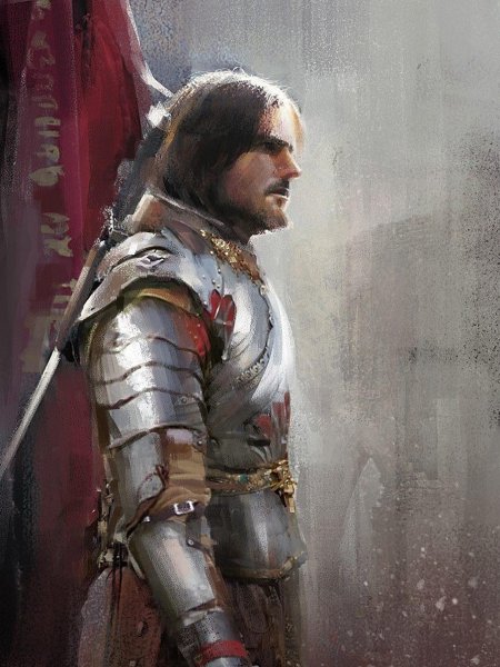 Ван дейк «портрет воина в латах».