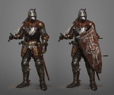 Средневековая броня фэнтези