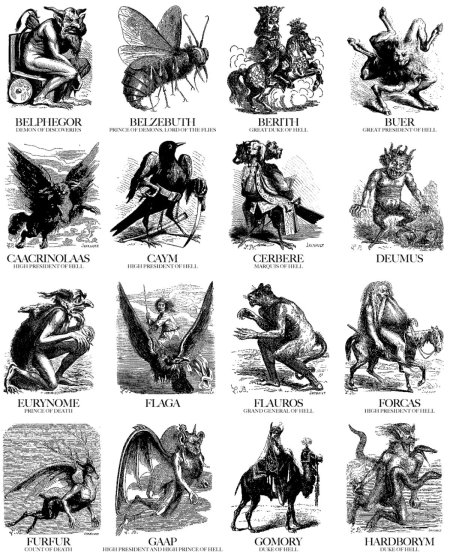 Демонология иерархия демонов