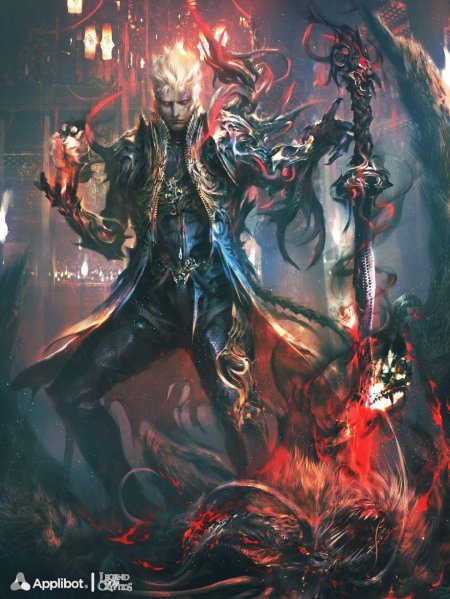 Legend of the cryptids art демоны