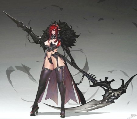 Воительница аниме