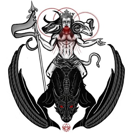 Бафомет эскиз