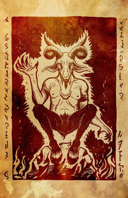 Дьявол вельзевул сатана бафомет