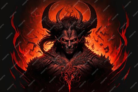 Люцифер демон арт