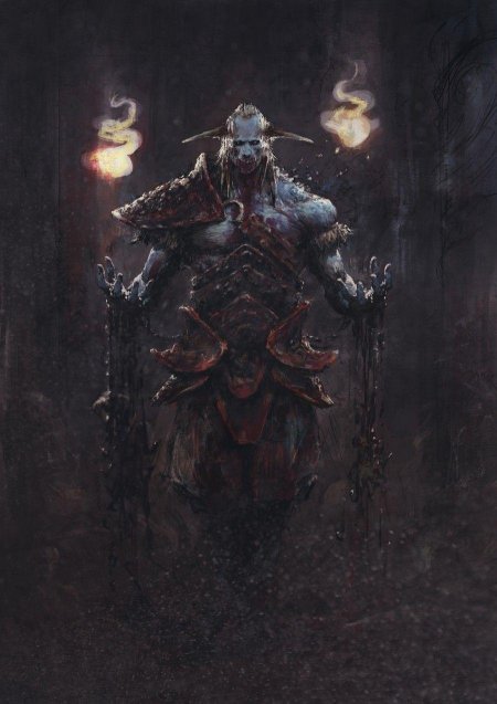 Демон арт фэнтези