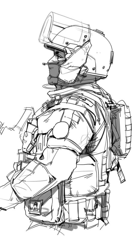 Эскиз персонажа