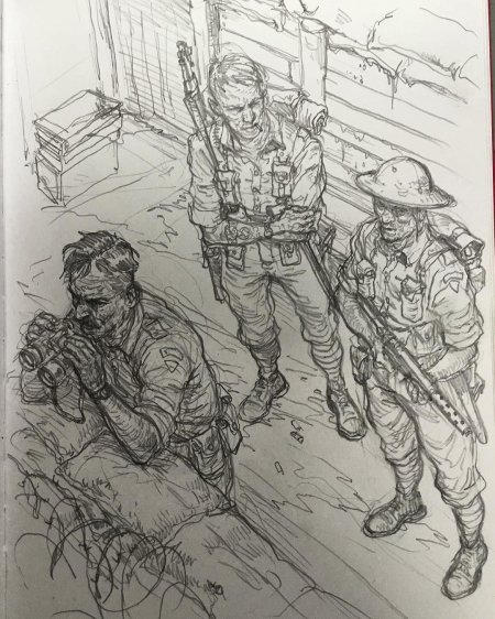 Военные зарисовки