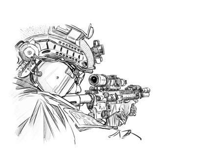 Раскраска спецназ