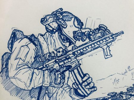 Спецназ раскраска