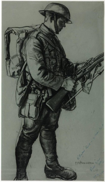 Солдат карандашом