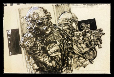 Спецназ рисунки