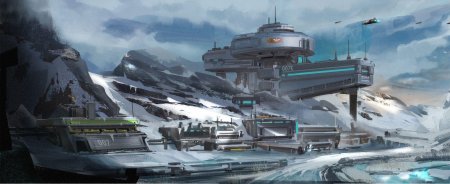 Футуристическая архитектура будущего концепт арт