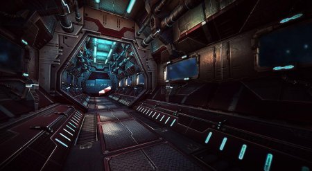 Космический корабль внутри