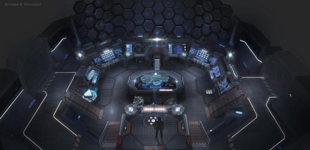 Космический корабль интерьер