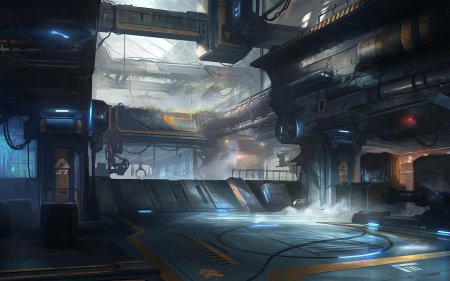 Лаборатория ангар sci fi