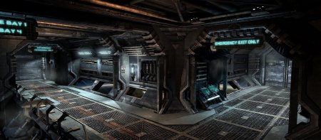 Космический корабль внутри