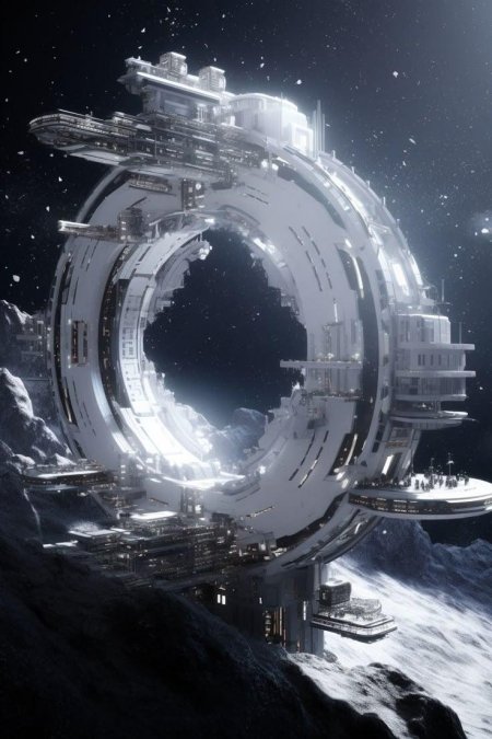 Орбитальная космическая станция будущего