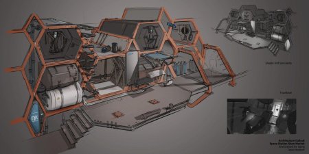 План космического корабля