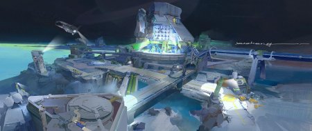 Дестини 2 концепт арт окружения