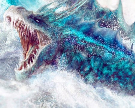 Бирюзовый дракон цинлун