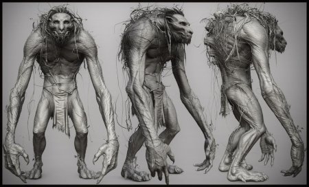 Ругару болотный монстр