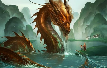 Рюдзин дракон