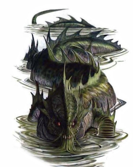 Водные монстры днд