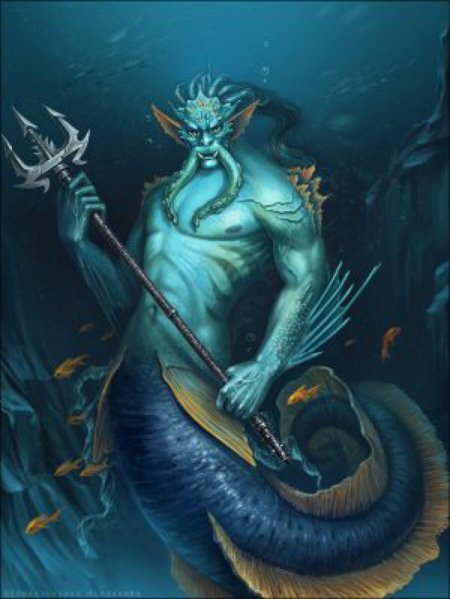 Тритон греческая мифология