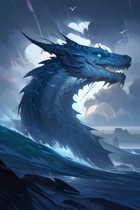 Ледяной дракон днд