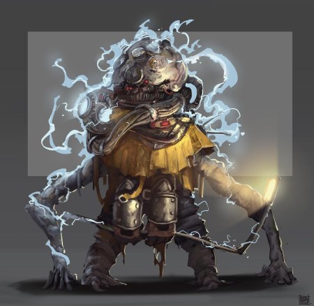 Громила концепт арт