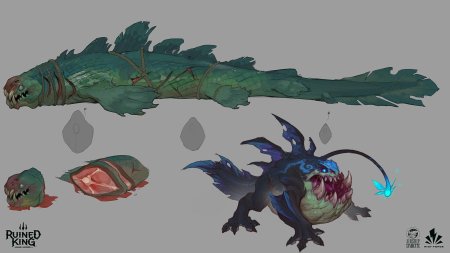 Монстры концепт арт