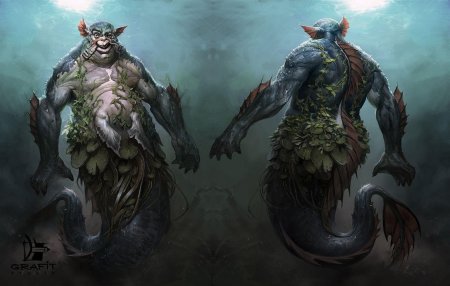 Мифические существа в воде