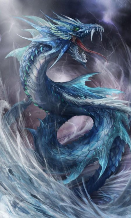 Лазурный дракон сейрю