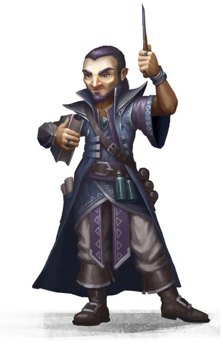 Полурослик волшебник днд