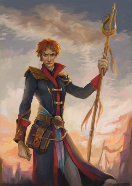 Эльф чародей днд