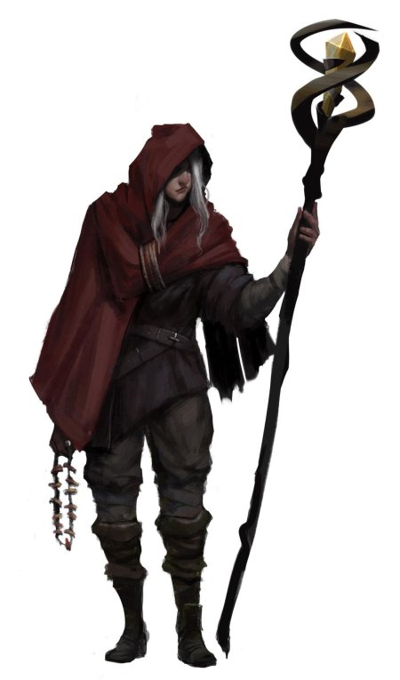 Полуэльф колдун днд