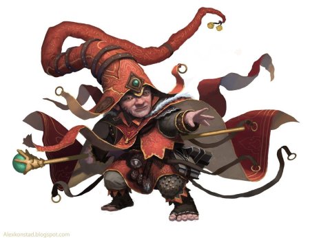 Полурослик волшебник днд