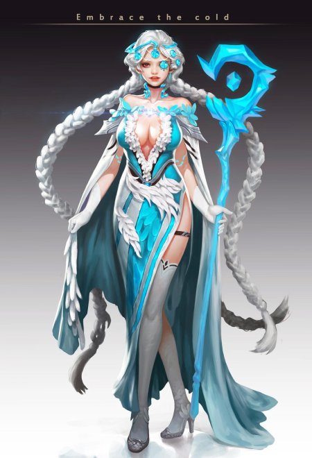 Девушка из фэнтези