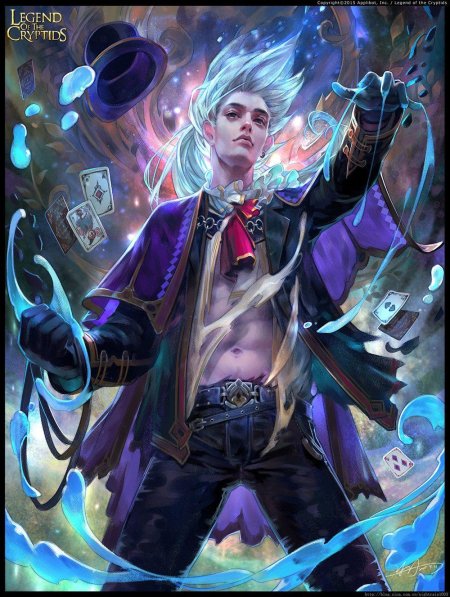 Фокусник фэнтези арт