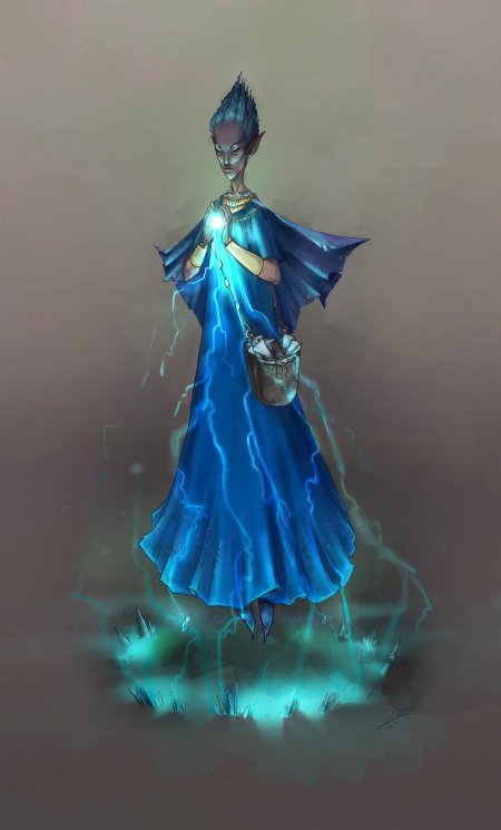 Маг льда арт