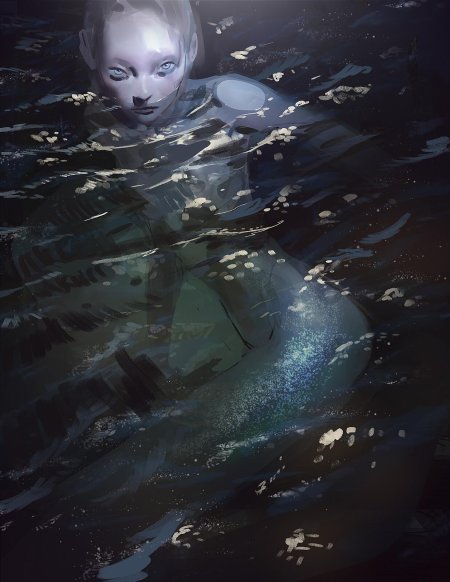 Русалка арты