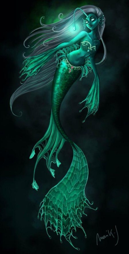 Проклятие русалки green apelsin