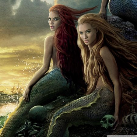 Русалка из пиратов карибского моря