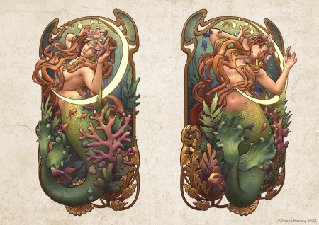 Альфонс муха русалка