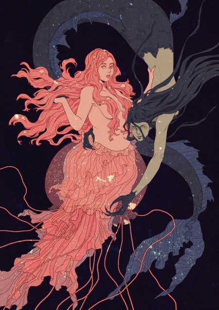 Русалочка иллюстрации