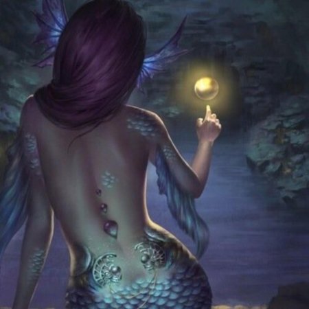 Девушка русалка