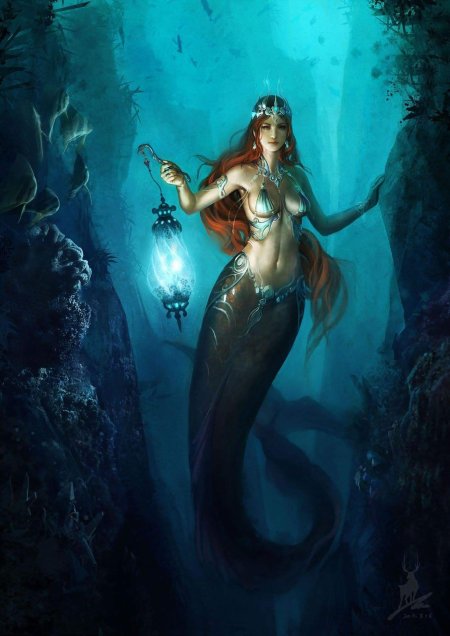 Морская русалка