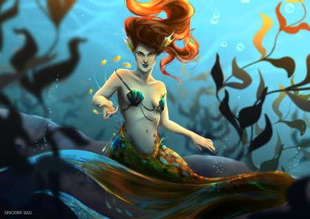 Русалка арты